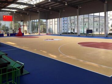 山西运城篮球场