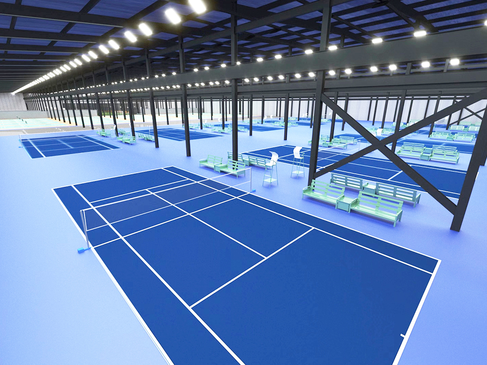羽毛球场的照明标准